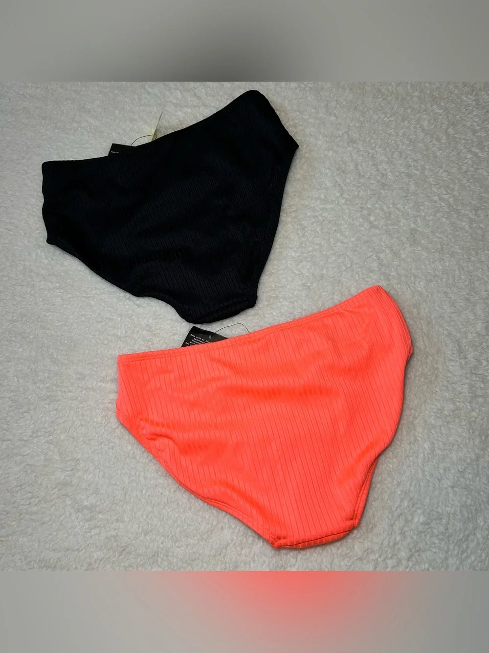Art Class Girls Ribbed Bikini Bottoms XL 2 Pack NEW